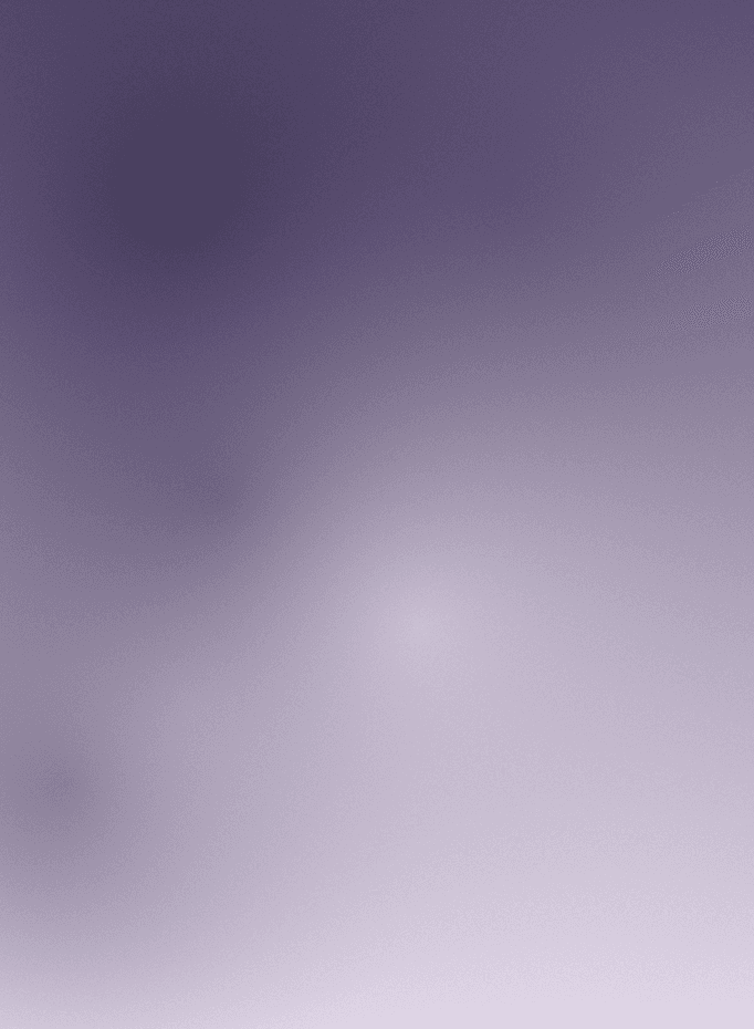 Violet and grey courtyard painting at dusk