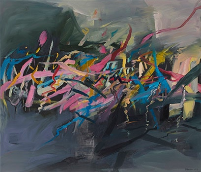 Nocturn 5, oel auf Leinwand